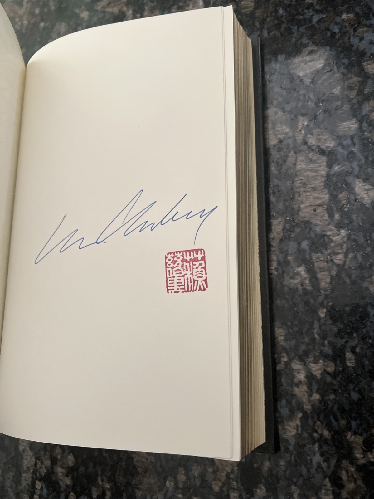 The Long March By Harrison E. Salisbury SIGNED 1st Edition THE FRANKLIN LIBRARY