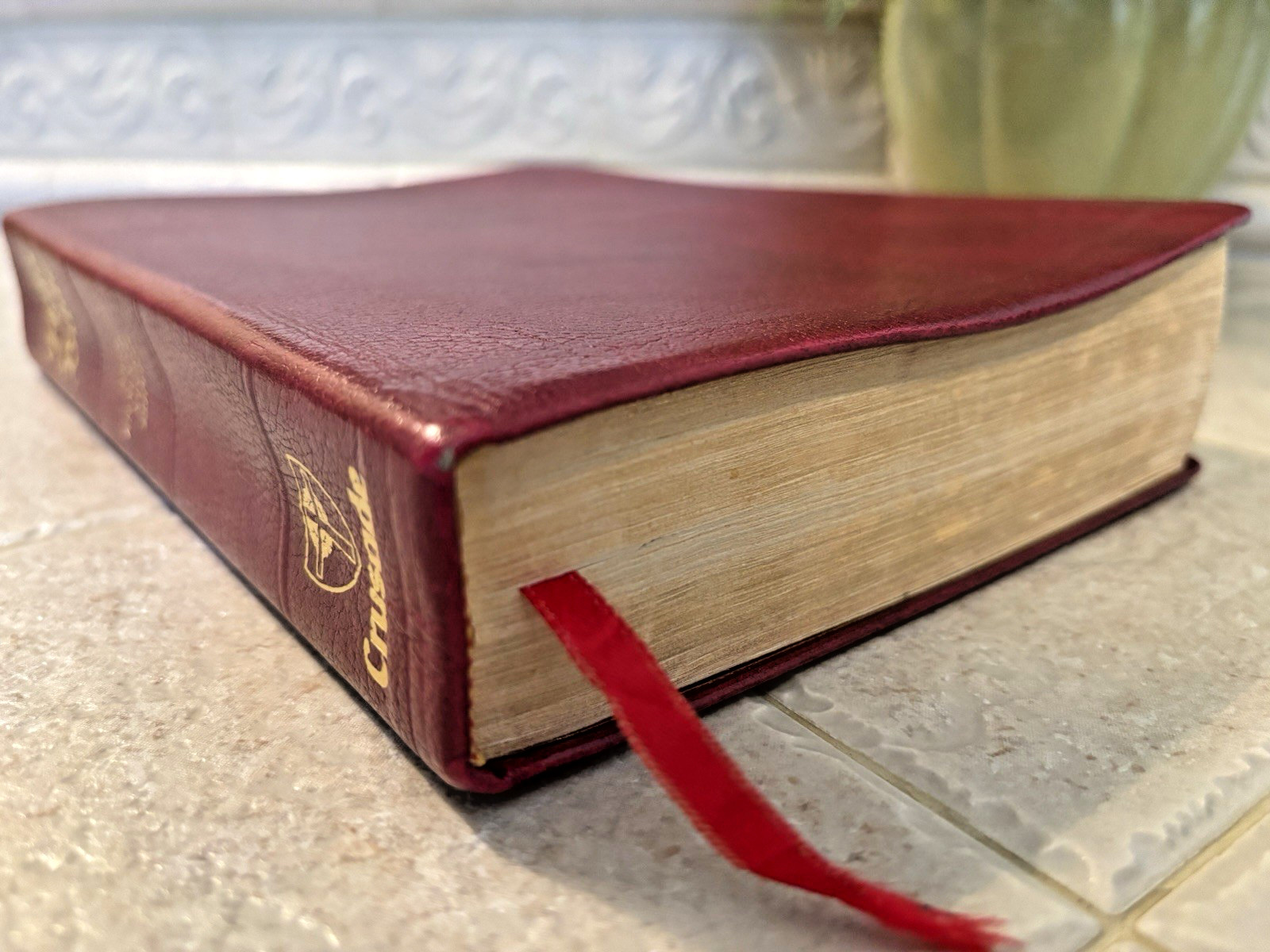 Holy Bible New Analytical Study Edition Genuine Leather Crusade KJV 1970