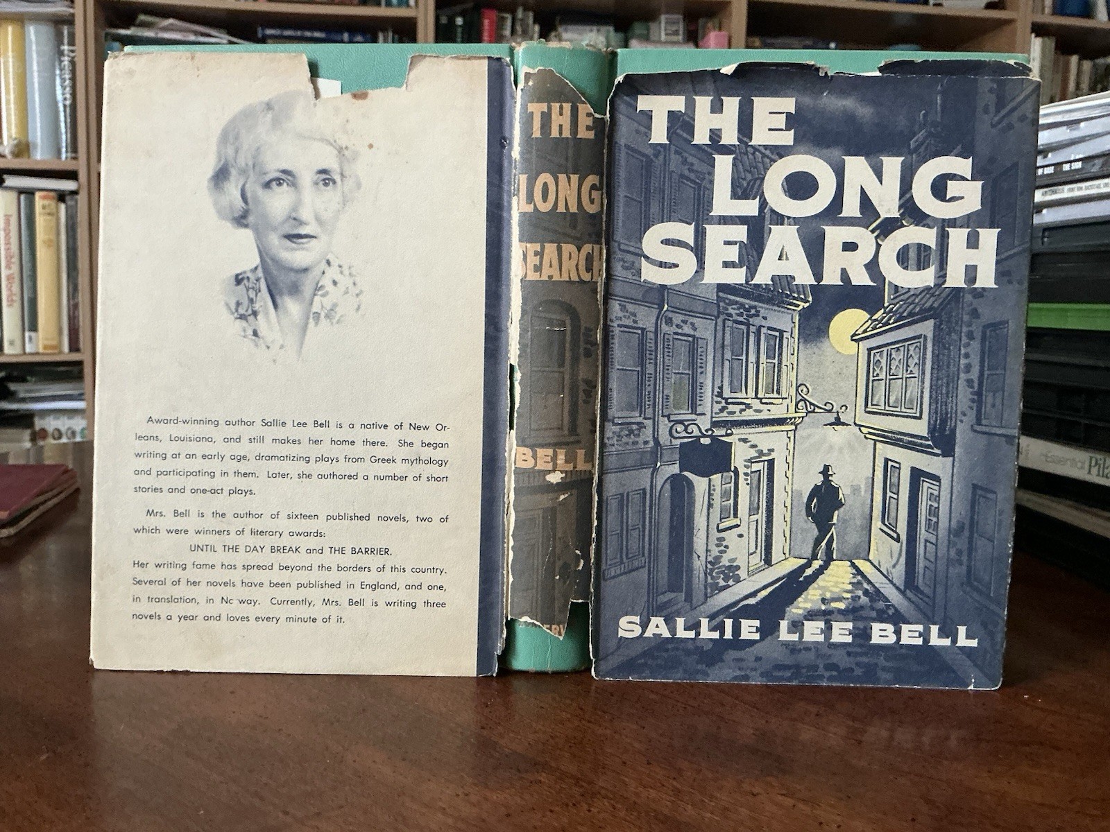 The Long Search By Sallie Lee Bell (HC/DJ, 1958) Zondervan