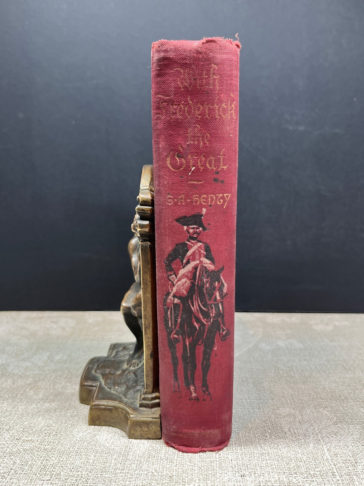 1897 With Frederick the Great by G. A. Henty Charles Scribner’s Sons Illustrated