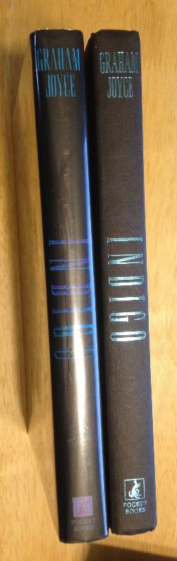 Indigo Graham Joyce 2000 Pocket Books 1st US ed. Signed Suspense Thriller