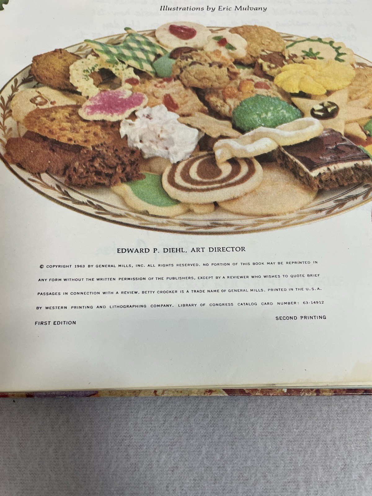 Betty Crocker’s Cooky Book Spiral Bound, 1963 First Edition (2nd Printing) VTG