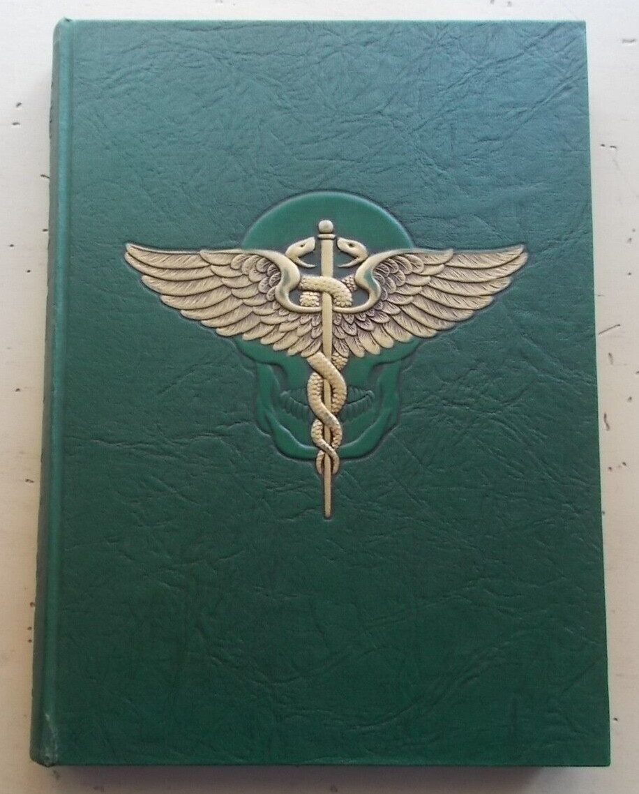 Vintage 1950 Skull Temple University School of Medicine Yearbook Philadelphia PA