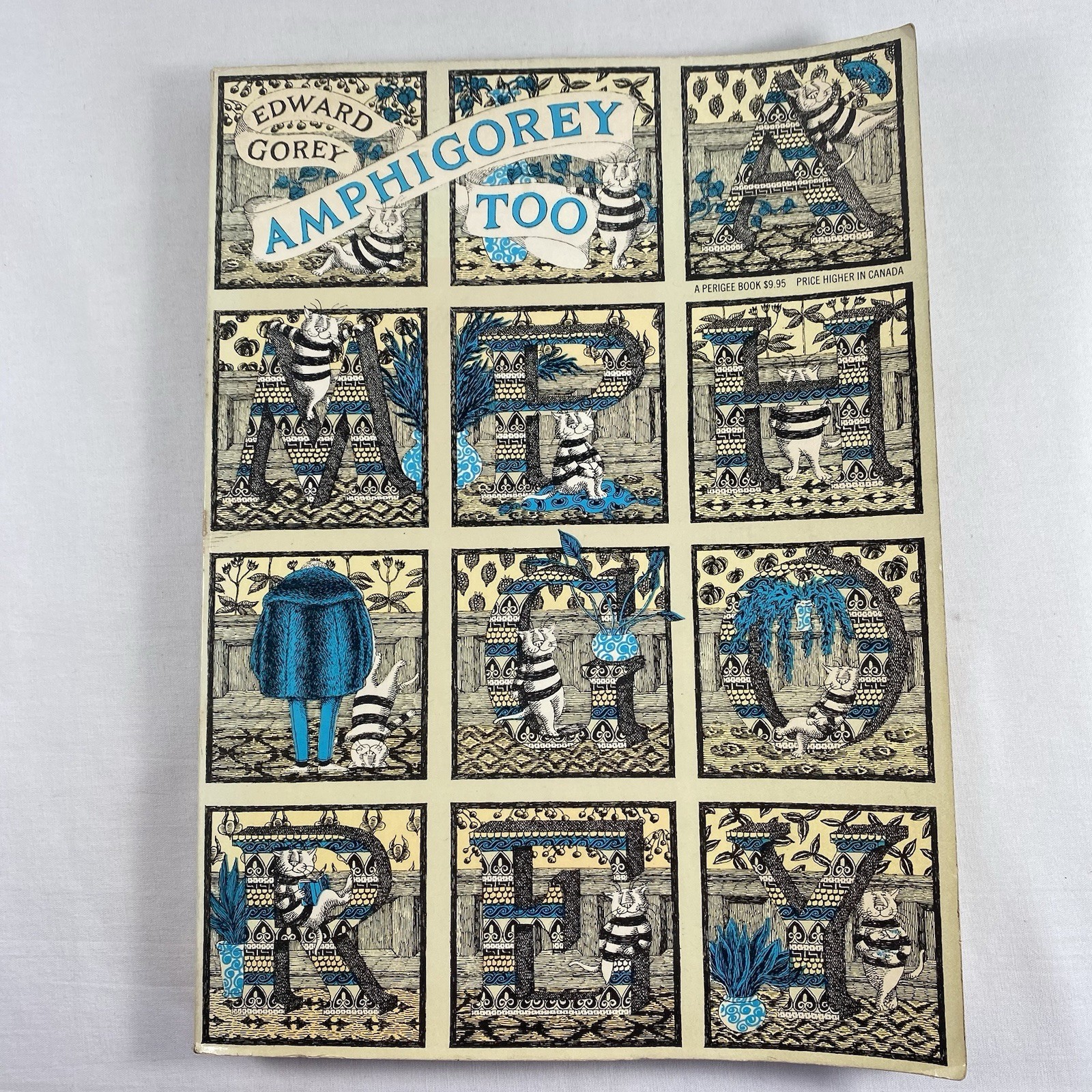 Amphigorey Too SIGNED By Edward Gorey Second Paragon Printing Softcover 1982