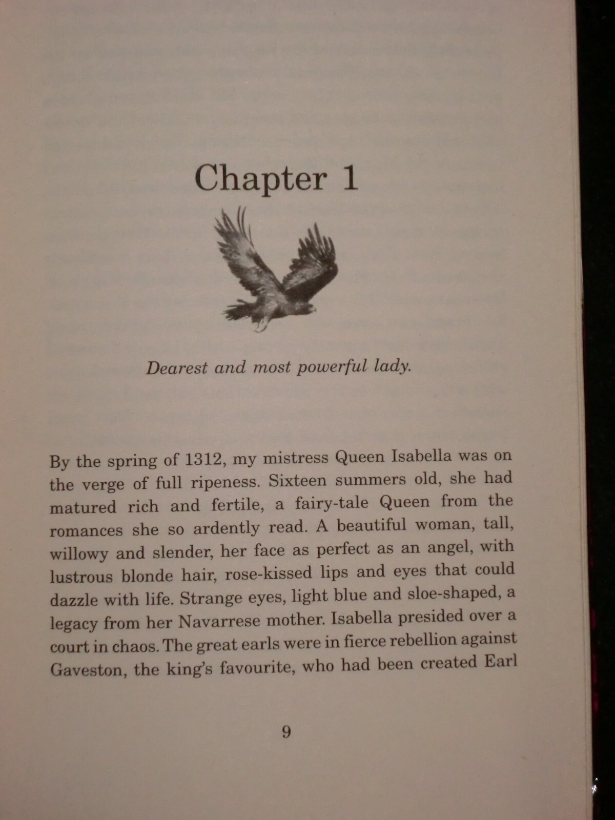 SIGNED; PAUL DOHERTY – The Darkening Glass (2009-1st) Mathilde of Westminster #3