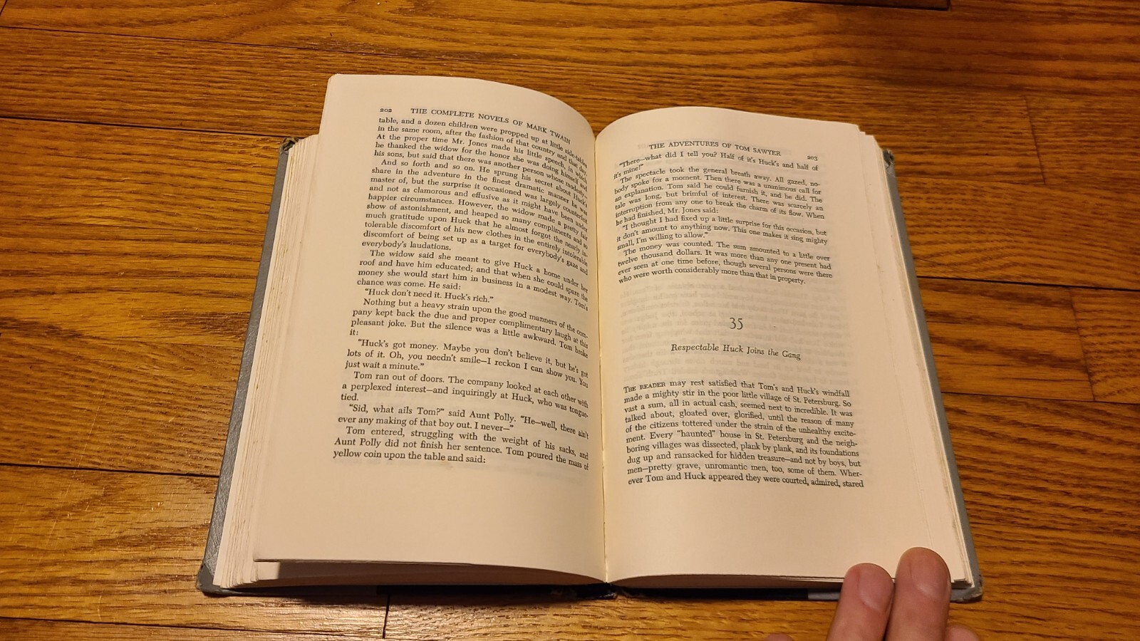 The Complete Novels of Mark Twain: Tom Sawyer – Nelson Doubleday, Inc 1960s HC