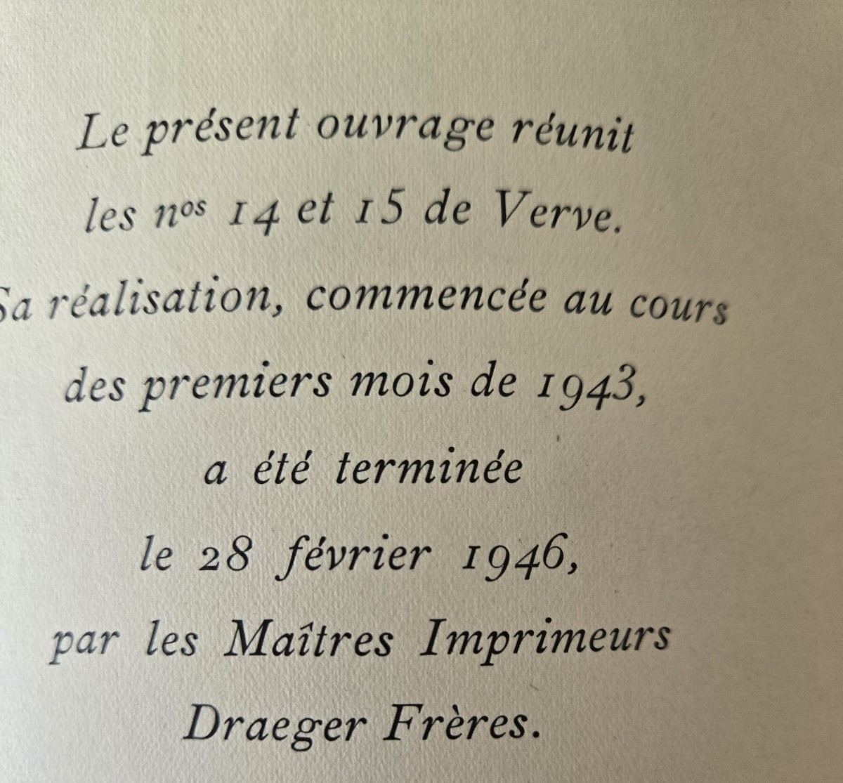 Jean Bourdichon: Les Heures D’Anne De Bretagne, Verve Vol. IV No. 14 & 15, 1946
