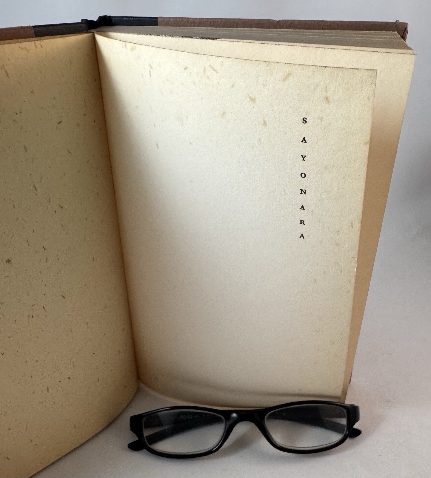 Sayonara-James A. Michener-SIGNED-Early Printing-3rd Printing w/Org DJ-VERY RARE