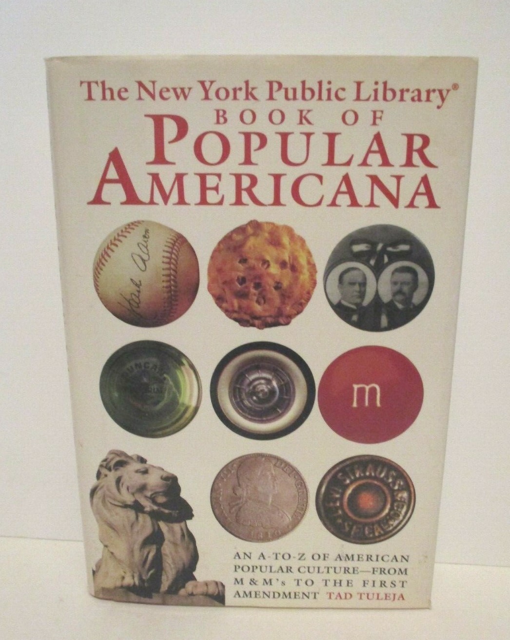 THE NEW YORK PUBLIC LIBRARY BOOK OF AMERICANA A-Z OF POPULAR CULTURE HARDCOVER