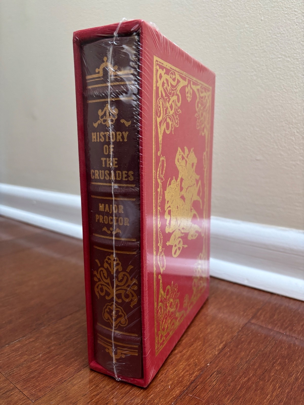 HISTORY OF THE CRUSADES by PROCTOR EASTON PRESS LTD. ED. w/SLIPCASE SEALED/MINT