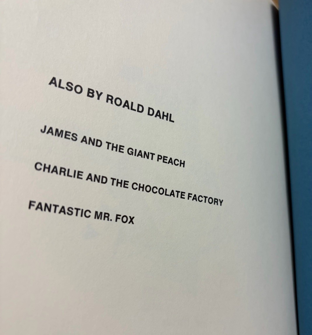 1966 Roald Dahl The Magic Finger Early / 1st? US Edition & Printing Harper & Row
