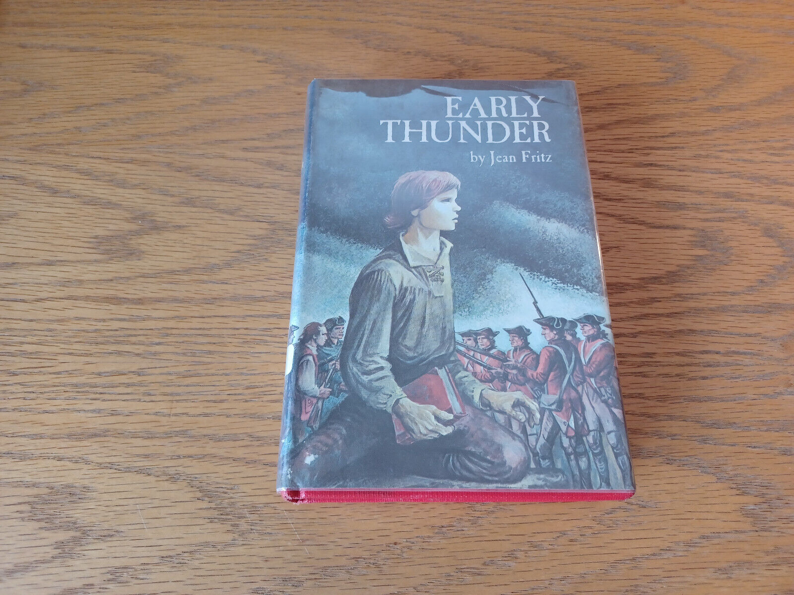 Early Thunder Jean Fritz 1967 Hardcover Dust Jacket Coward McCann