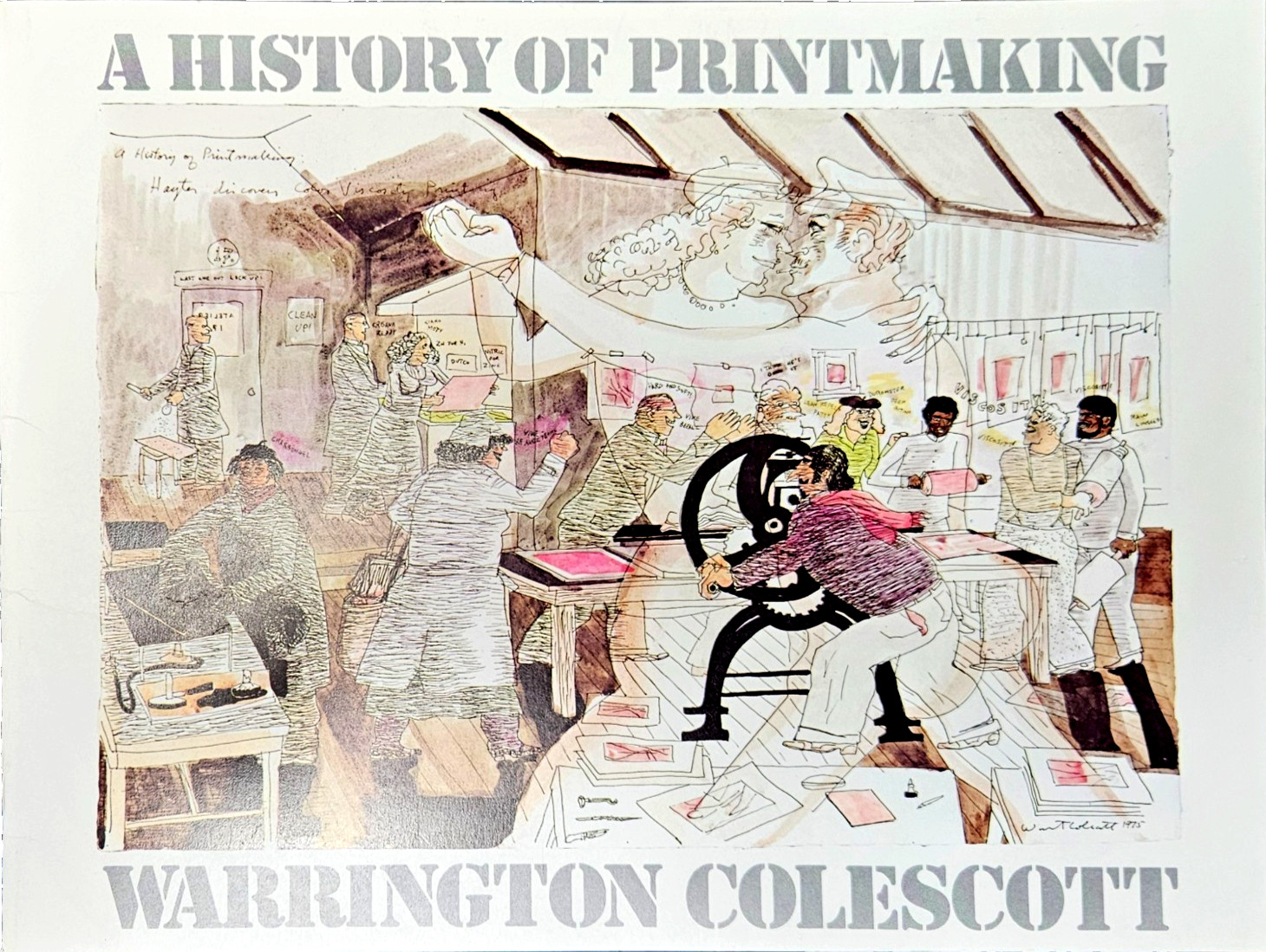 A History of Printmaking: A Traveling Exhibition of the Madison Art… – Signed