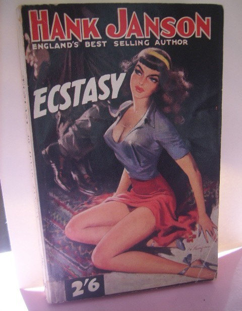 Hank Janson Ecstasy UK Roberts E157 (1960)