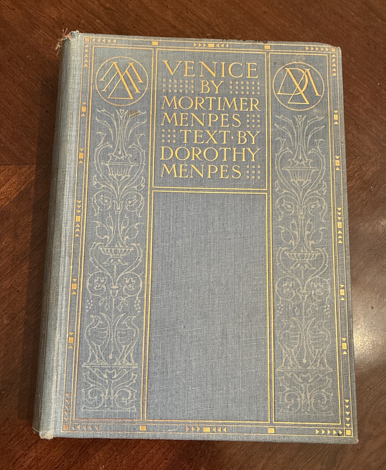 1912 Venice by Mortimer Menpes Antique Illustrated History Book A&C Black