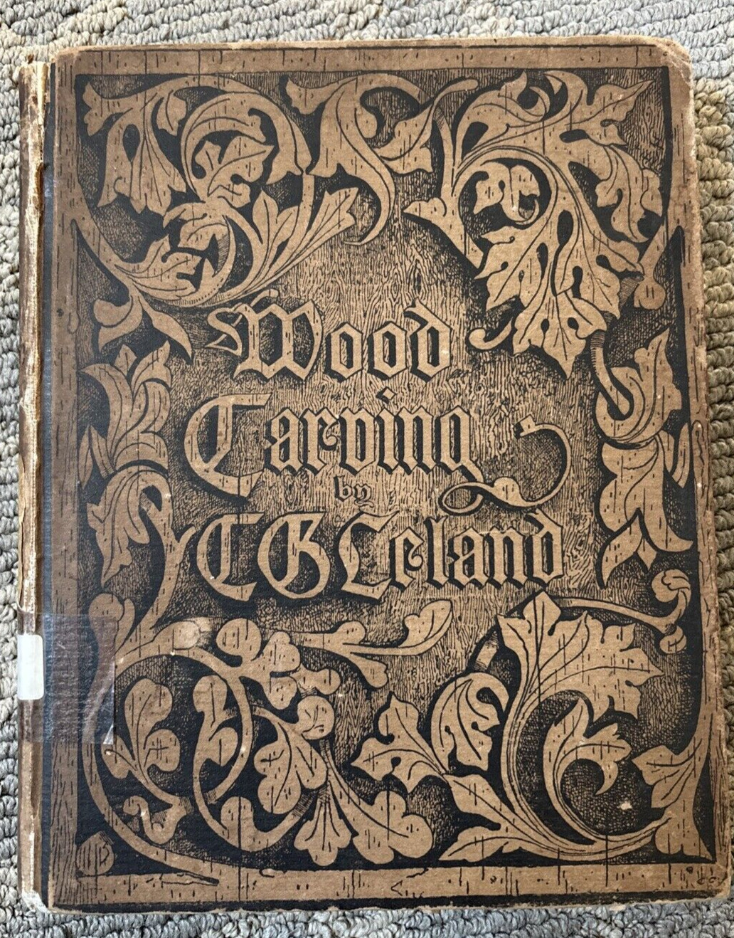 A Manual of Wood Carving 1891 by Charles Godfrey Leland – Illustrated