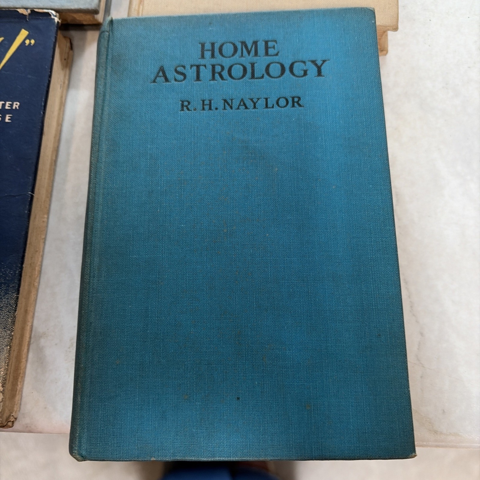 Vintage Antique Books Lot Astrology Very Old 1800s-1940s Astronomy Stars Decor