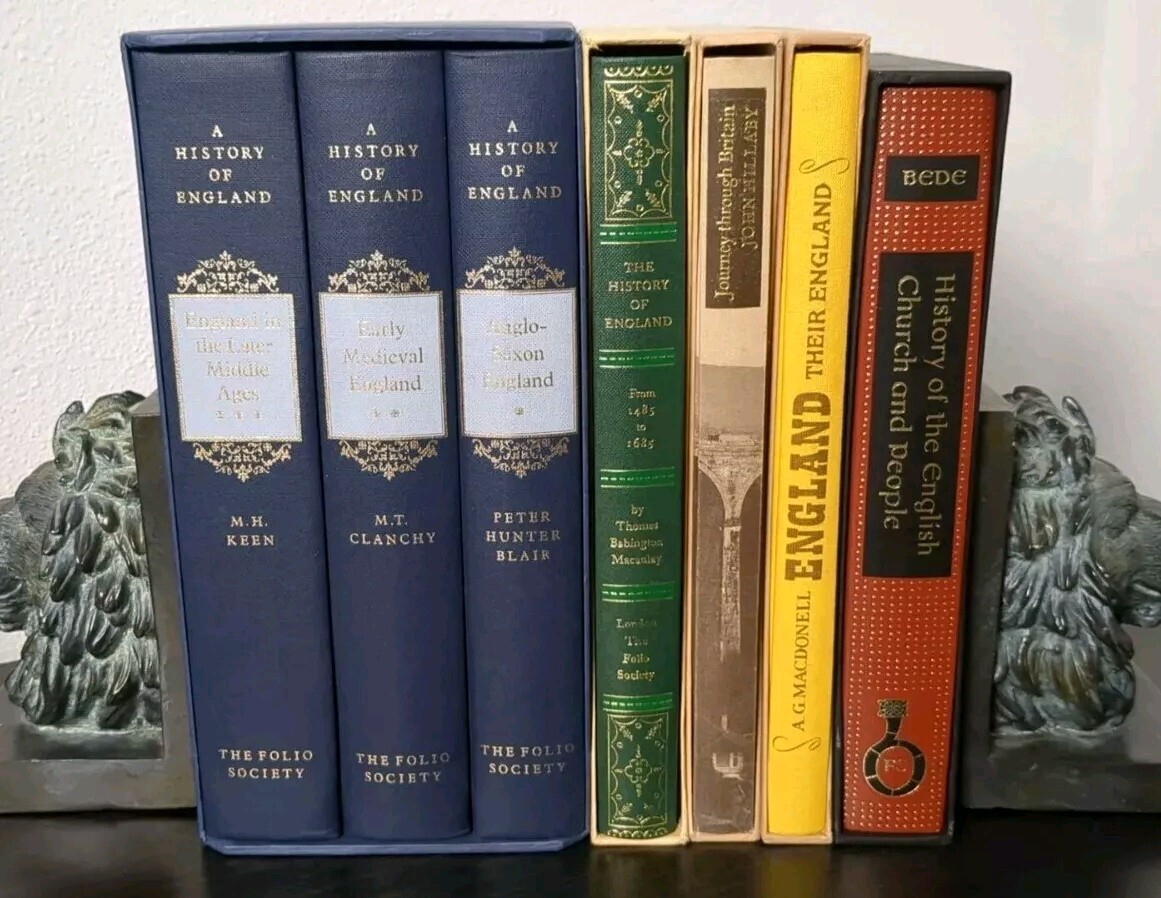 Folio Society English England History Lot Anglosaxon Medieval Church Middle Ages