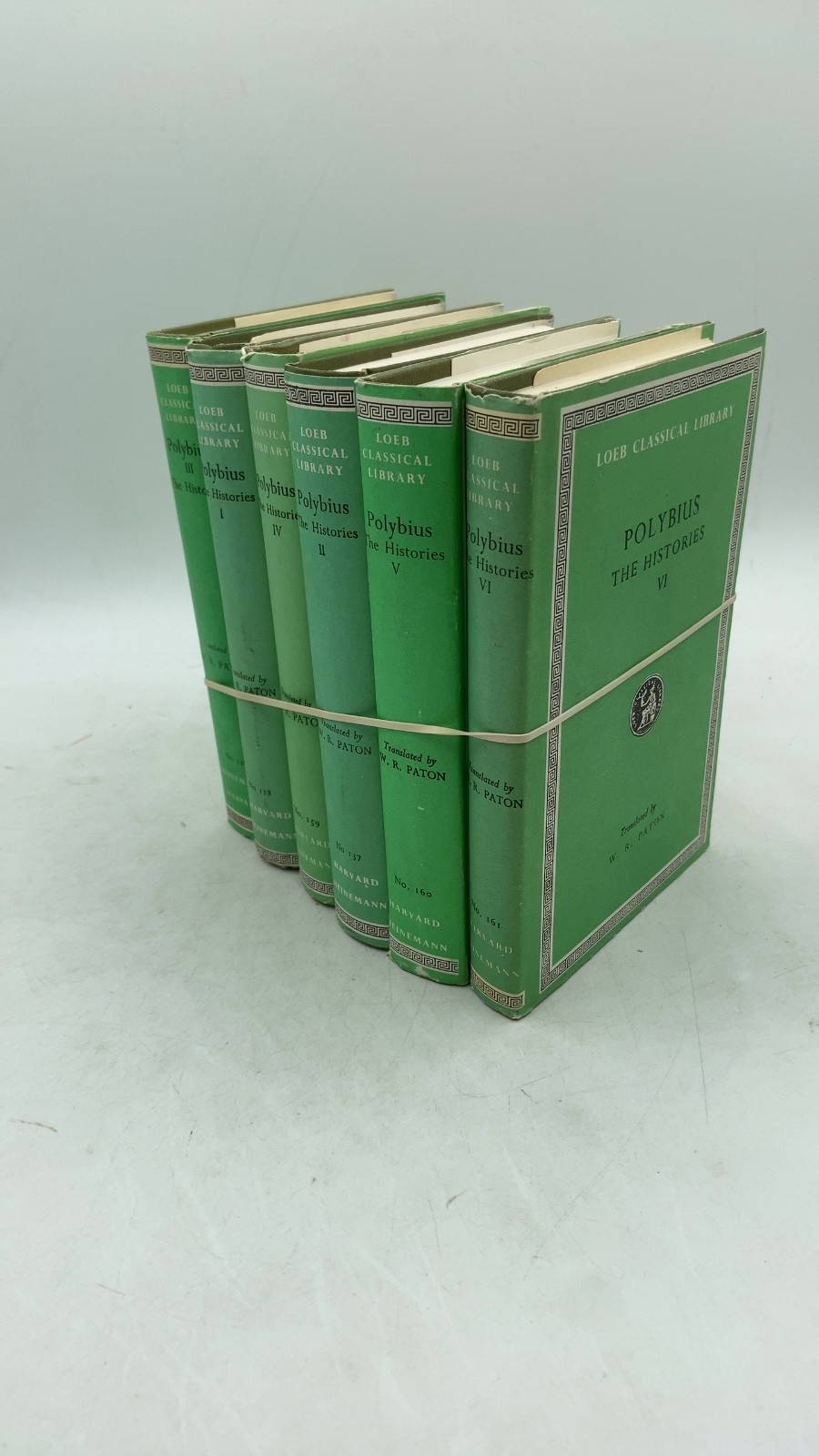 Polybius: The Histories (Loeb Classical Library, Six Volumes) Polybius (Trans…