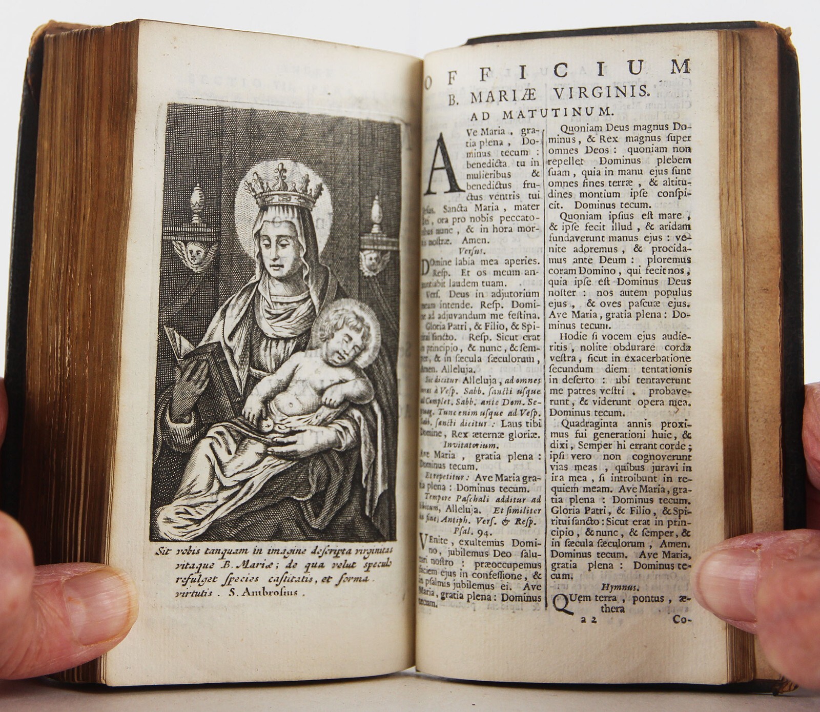 Jacob Horstius‘ Paradisus Animae Christianae 1716 Paradise of the Christian Soul