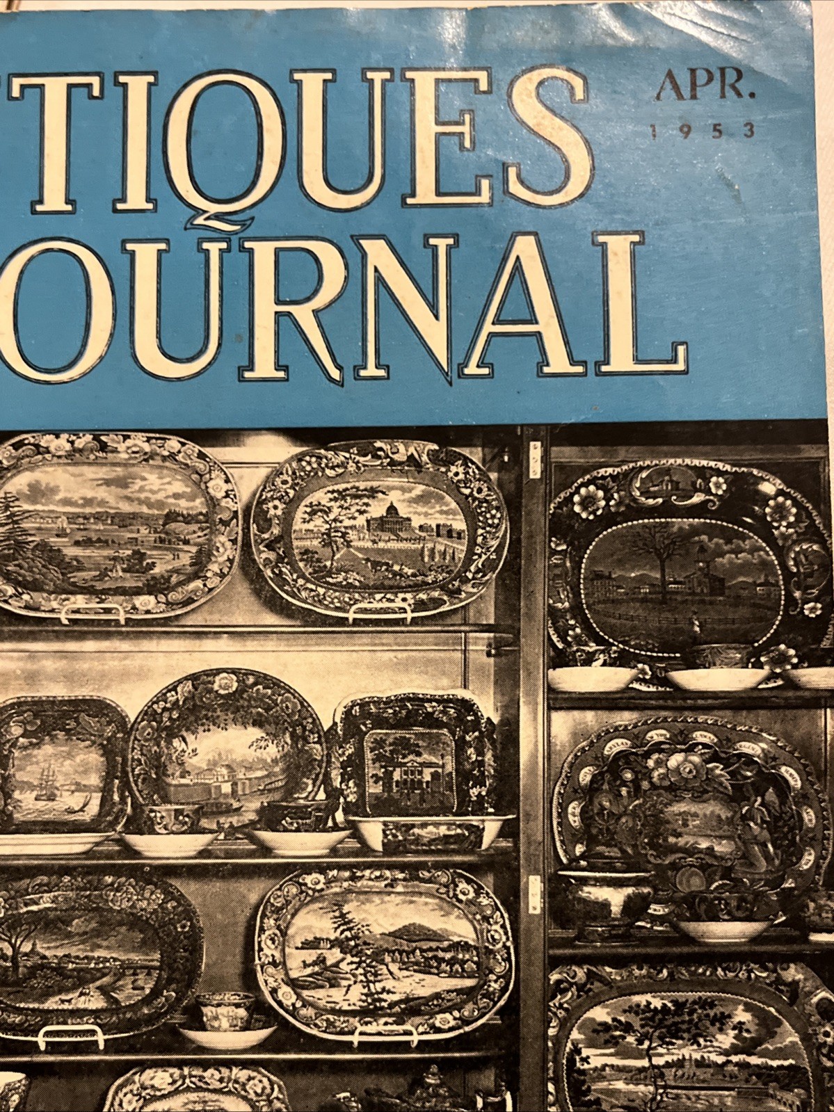 The Antiques Journal Magazines 1952, 1953 & 1961 Lot of 4 Vintage Monthly Issues