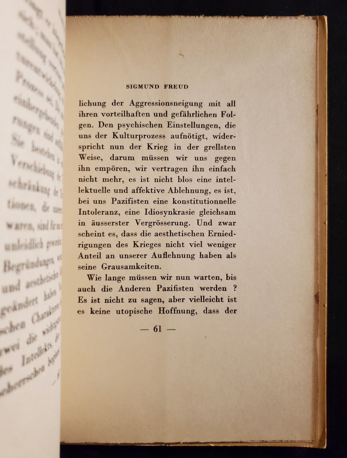 Albert Einstein Relativity Sigmund Freud 1933 Warum Krieg? WHY WAR 1st Ed 1/2000