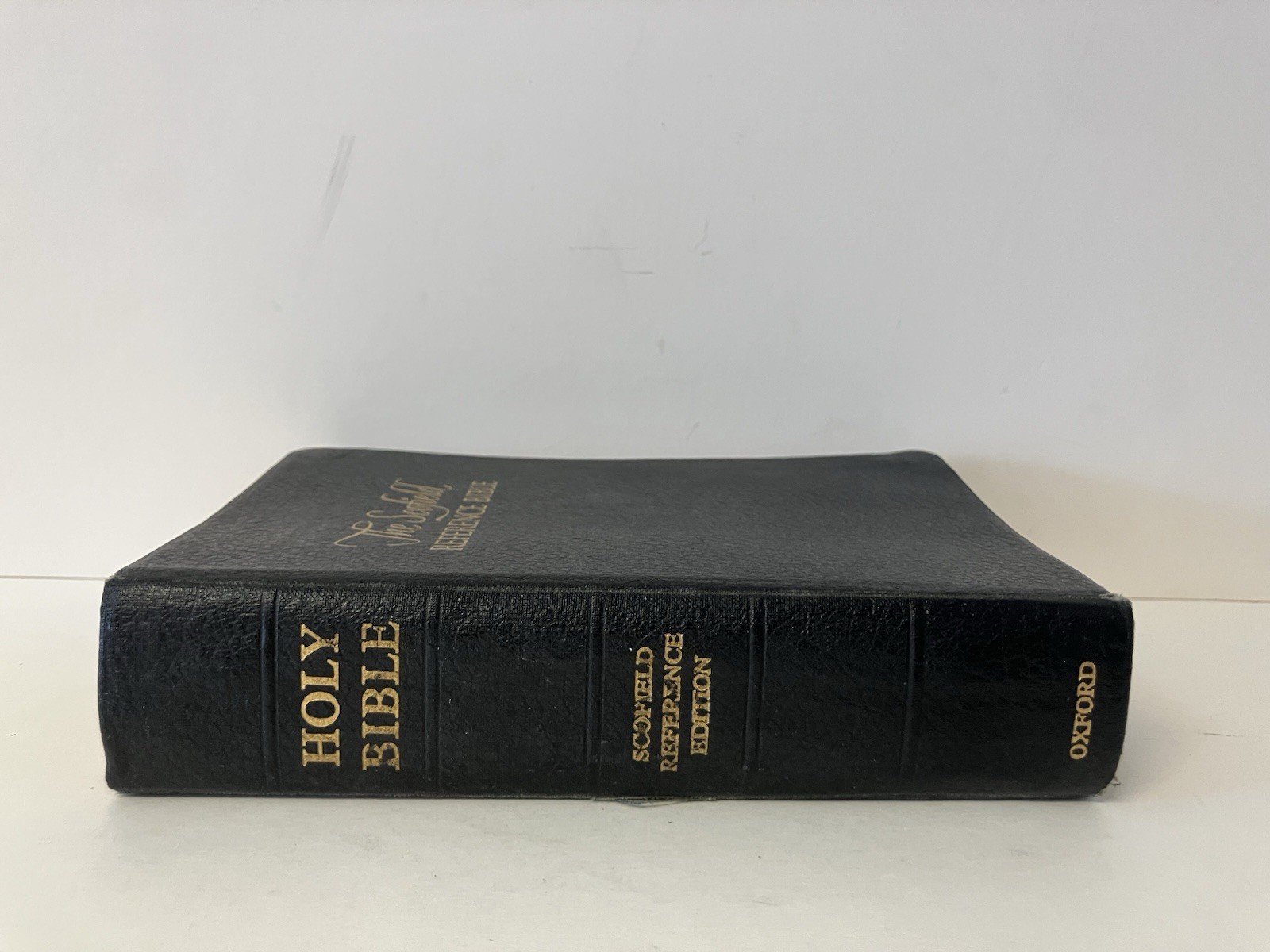 The Scofield Reference Bible 1945 Edition Oxford Press Black Bonded Leather