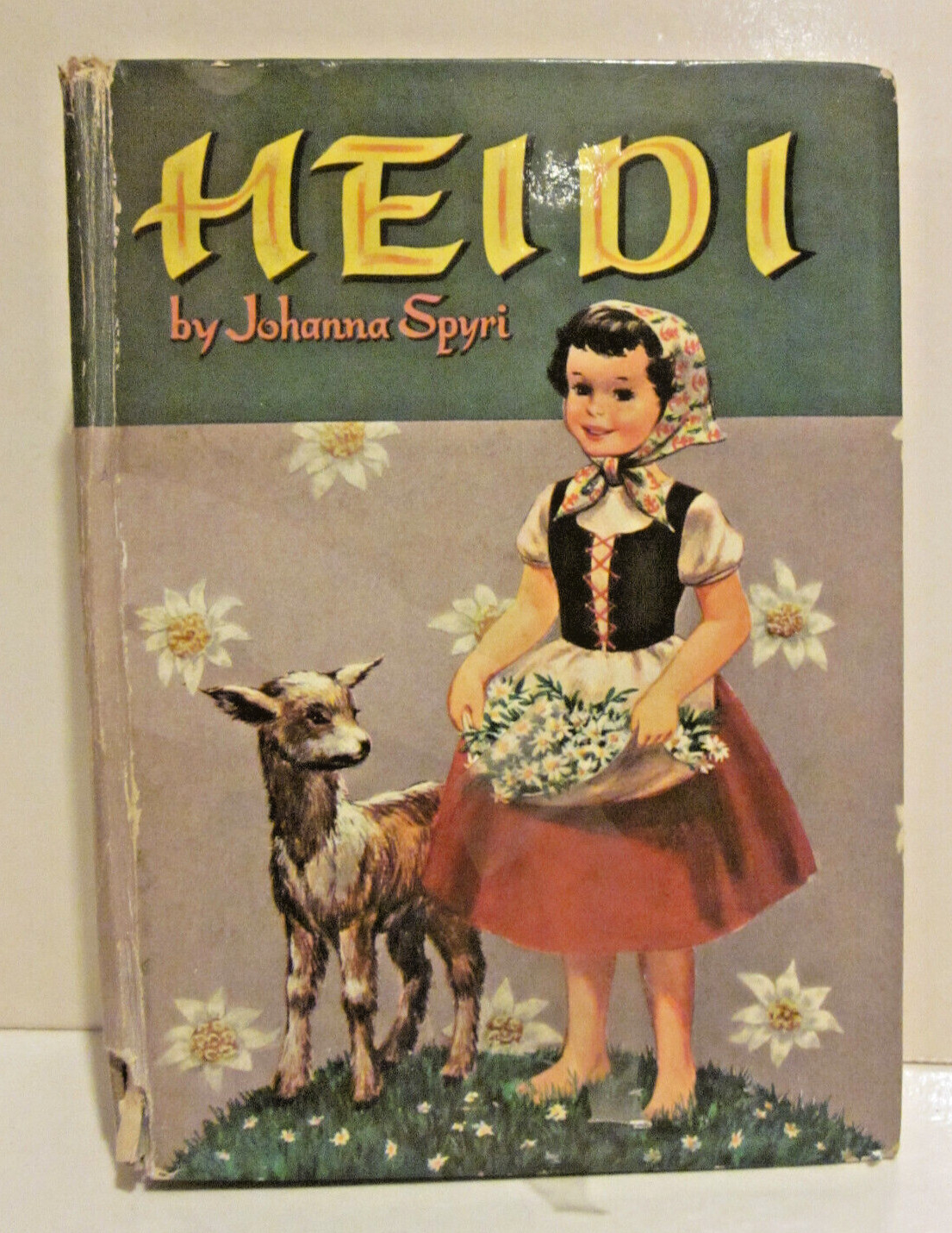 1945 HEIDI Johanna Spyri Illustrated Janet Smalley Hardback Children’s Book VG