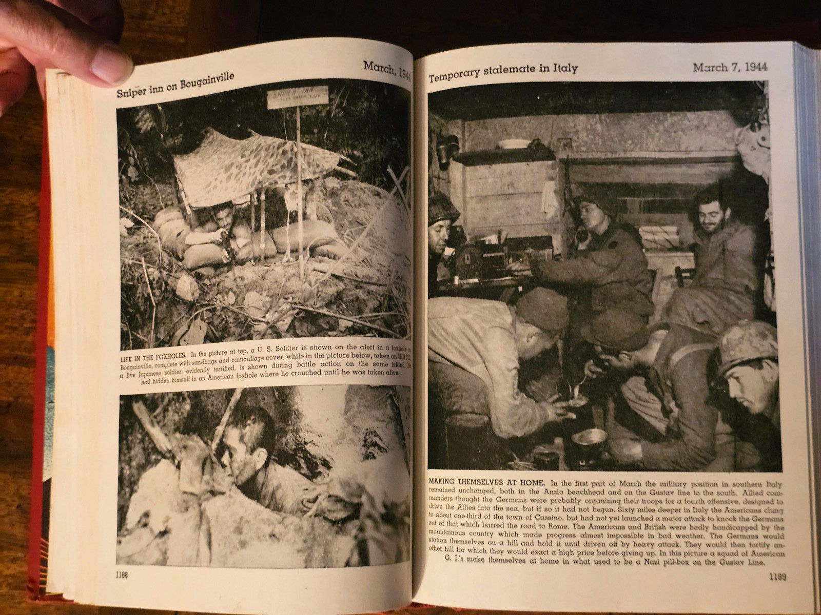 WWII PICTORIAL HISTORY OF THE SECOND WORLD WAR HC VINTAGE 1946 BOOKS VOLUMES 1-5