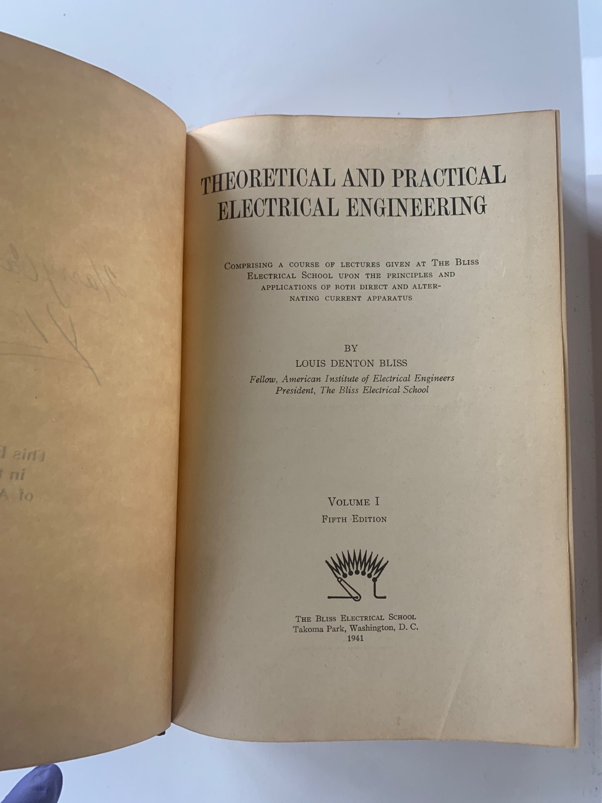 Theoretical and Practical Electrical Engineering volume 1 by Louis Denton Bliss.