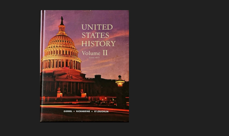 United States History Since 1877 Laidlaw Series 1966 Vol. 2 Hardcover