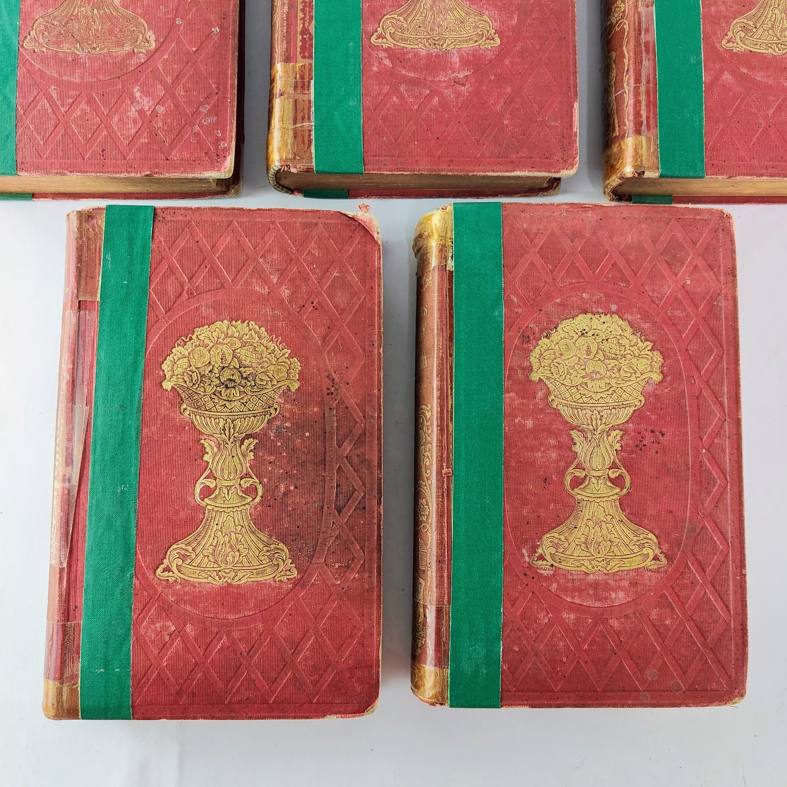 Antique D’Aubigne History of the Reformation Complete Set Vol 1-5 Tract Society
