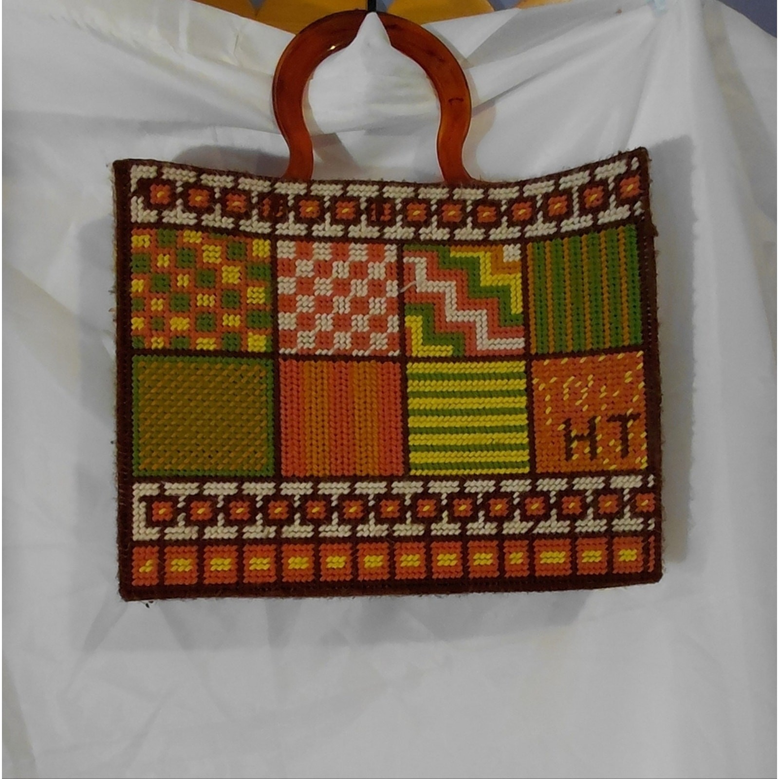 Vibrant Multicolor Patchwork Tote