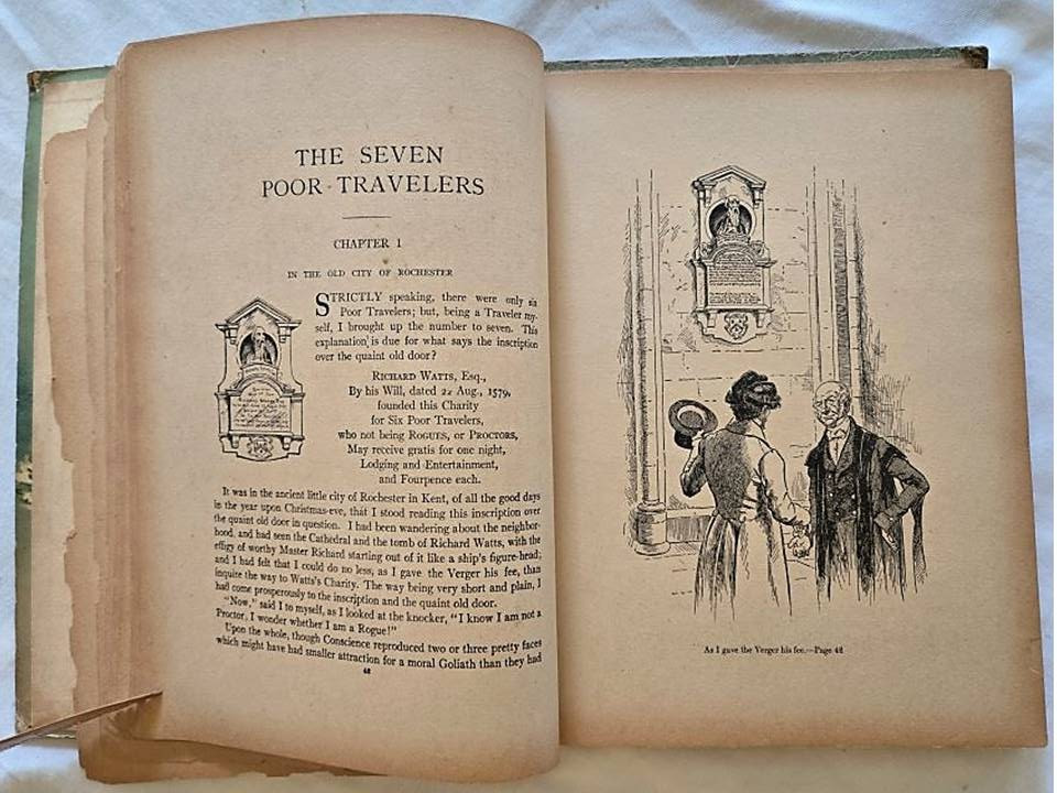 Santa Claus Stories McLoughlin Brothers. Late 1800’s children’s book h/c