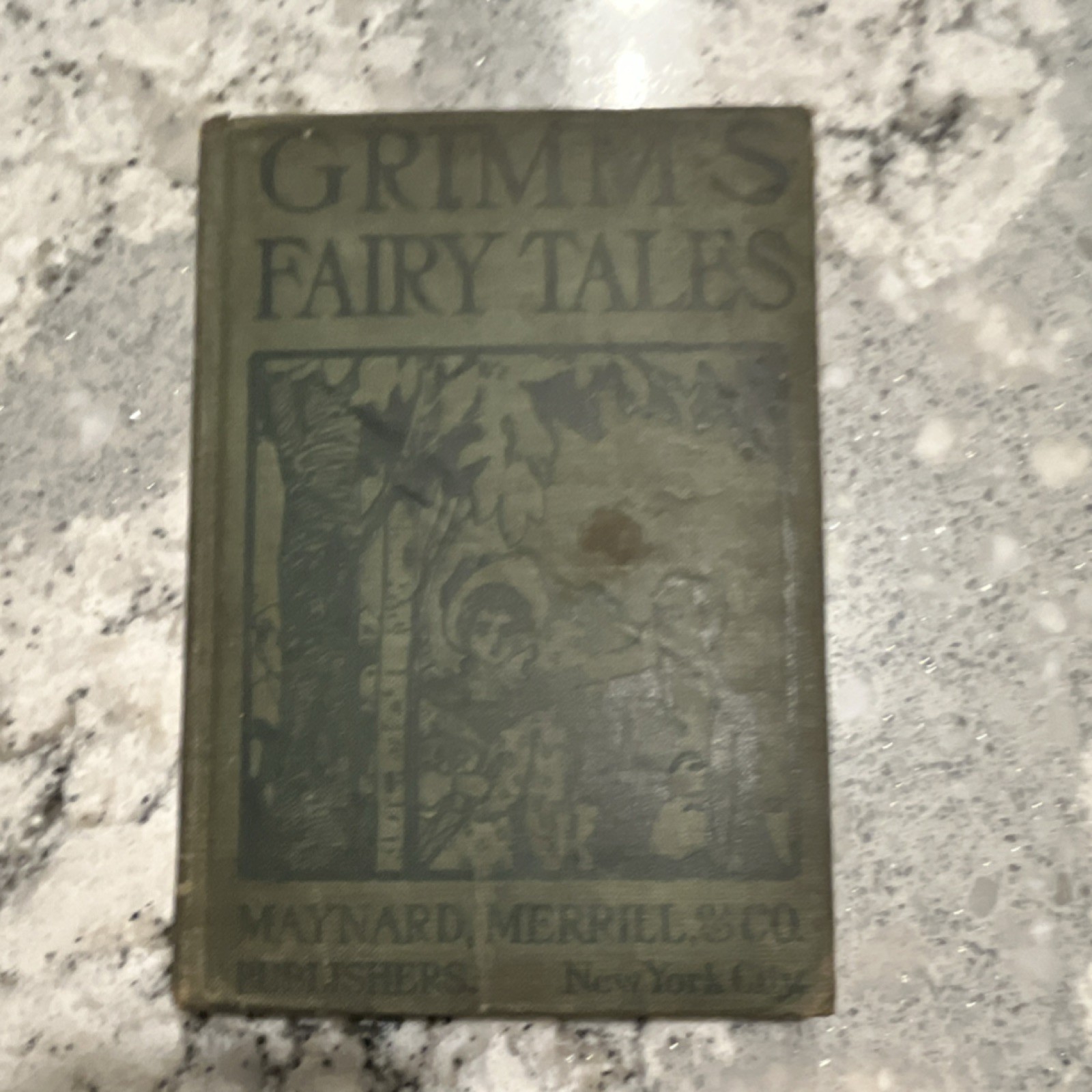 Brothers Grimm Illustrated Hardcover Children’s Fairy Tales Maynard Merrill 1903