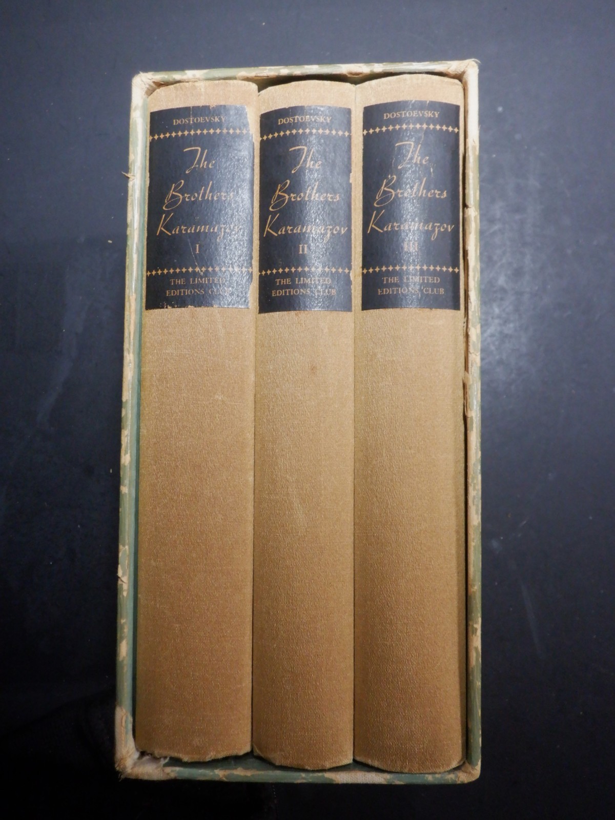 The Brothers Karamazov 1933 Limited Editions Club Signed w/ Monthly Letter