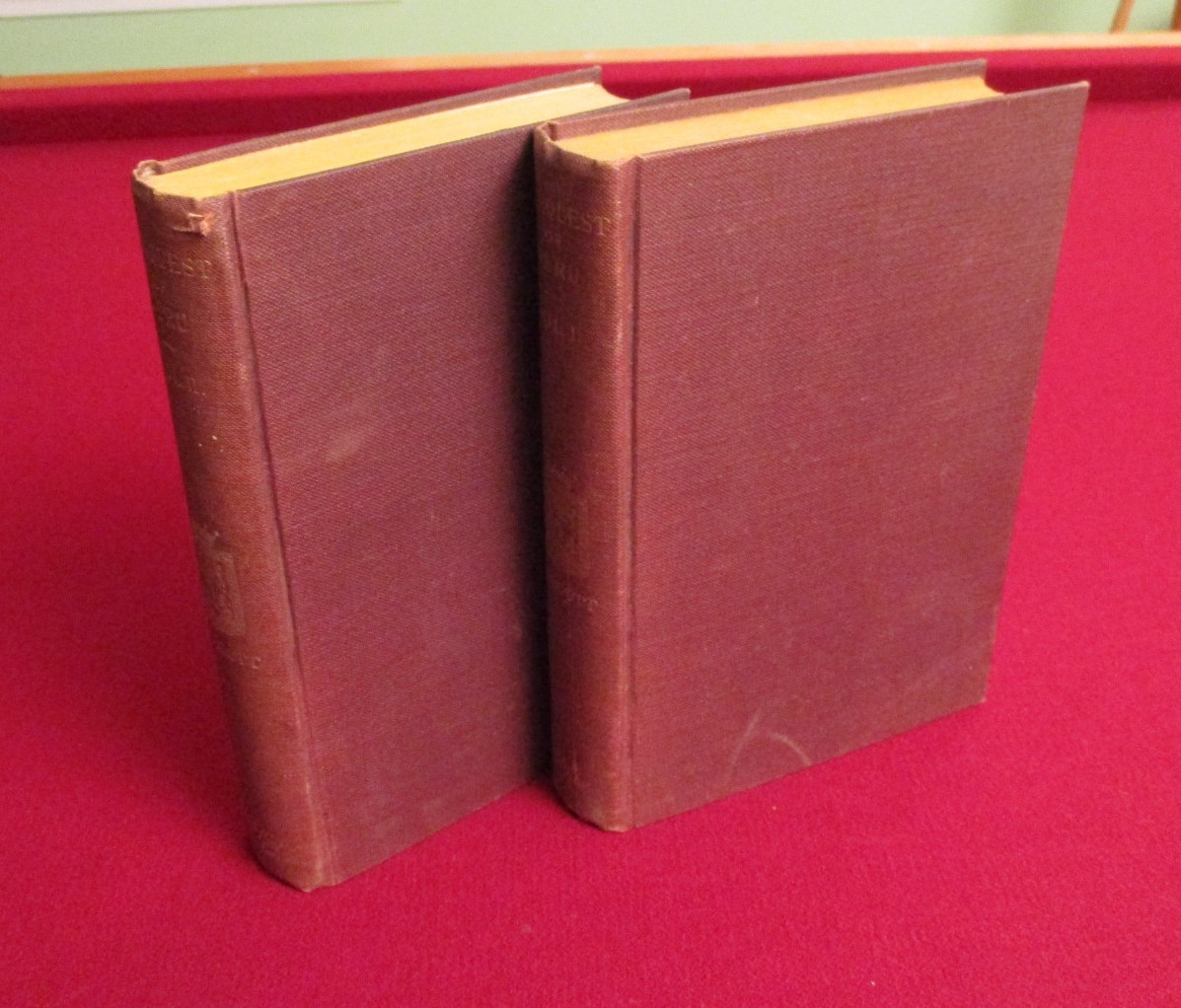 History of the Conquest of Peru by William H. Prescott (1892) Two-Volume Set