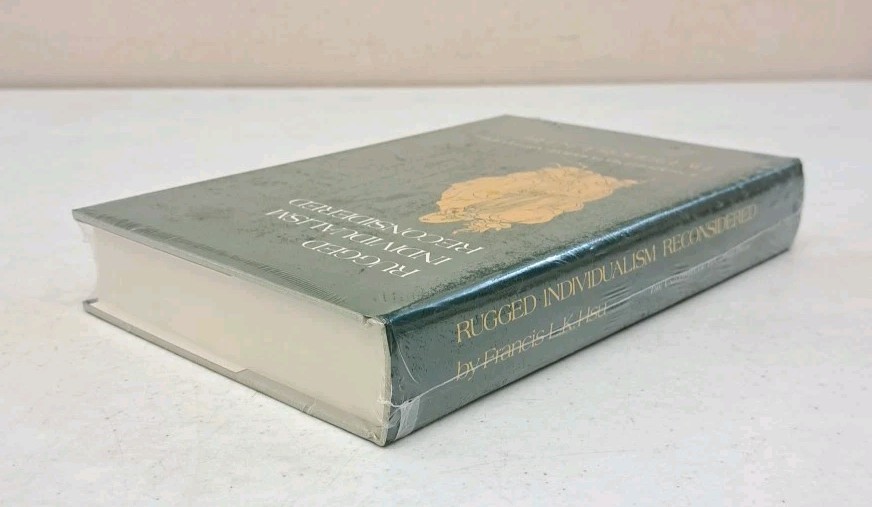 Vintage 1983 1st Ed HCDJ-UT Press-Rugged Individualism Reconsidered-Francis LK H