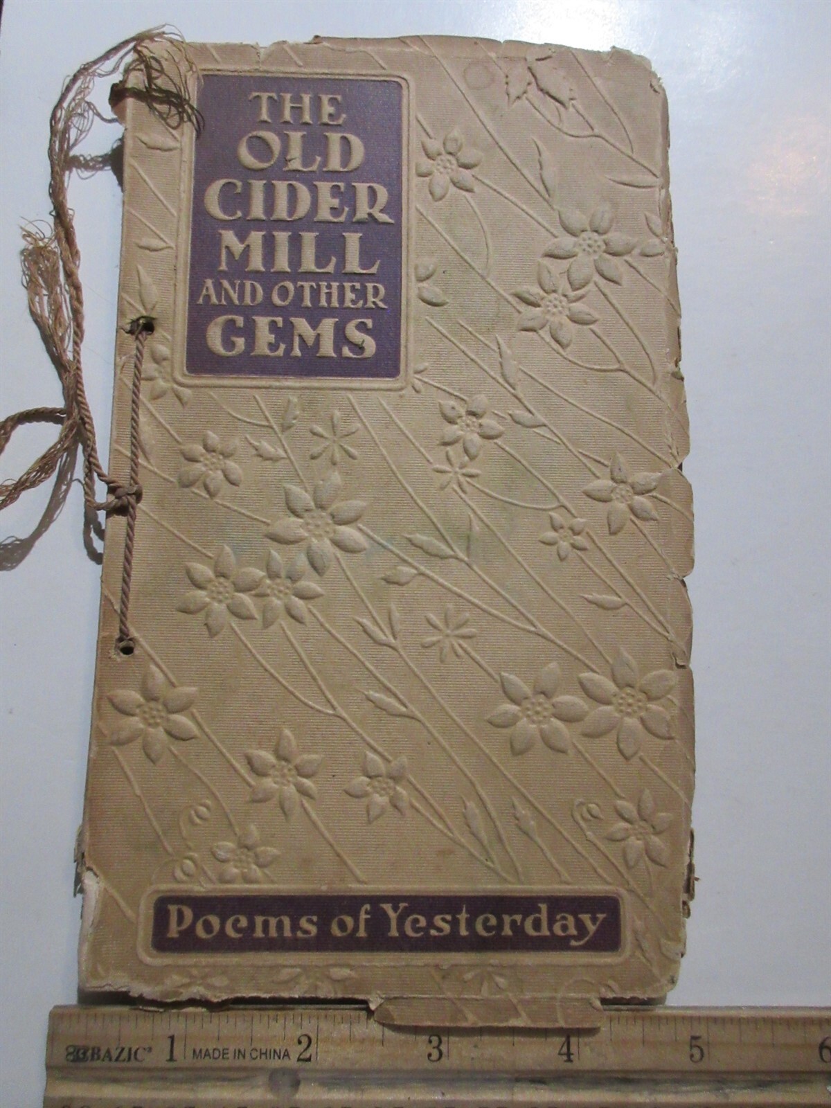 1913 OLD CIDER MILL & OTHER GEMS POEMS of Yesterday VIDA LITCHFIELD