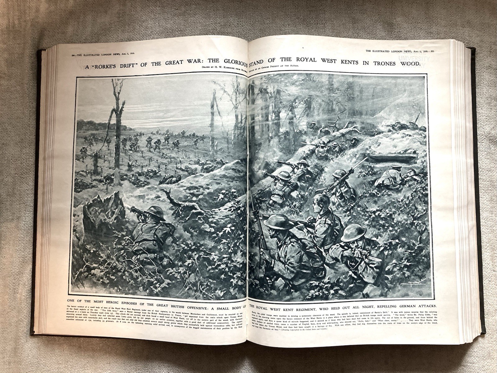 London Illustrated News, 1916 WW1, Photos, Illustrations, War News, Military