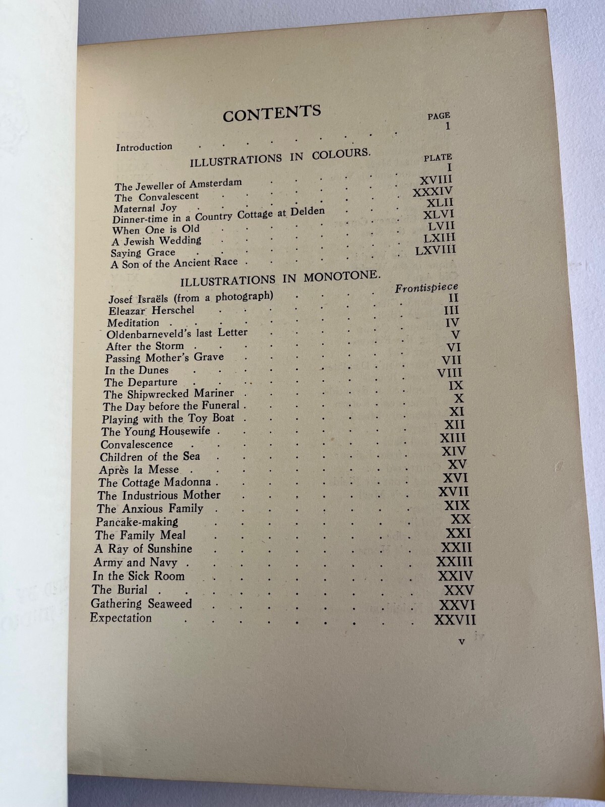 JOSEF ISRAELS by Dr. Max Eisler / Studio, Ltd. 1924, London, art