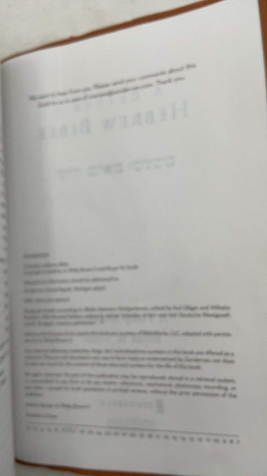 A Reader’s Hebrew Bible A. Philip Brown II, Bryan W. Smith Hardcover 2008