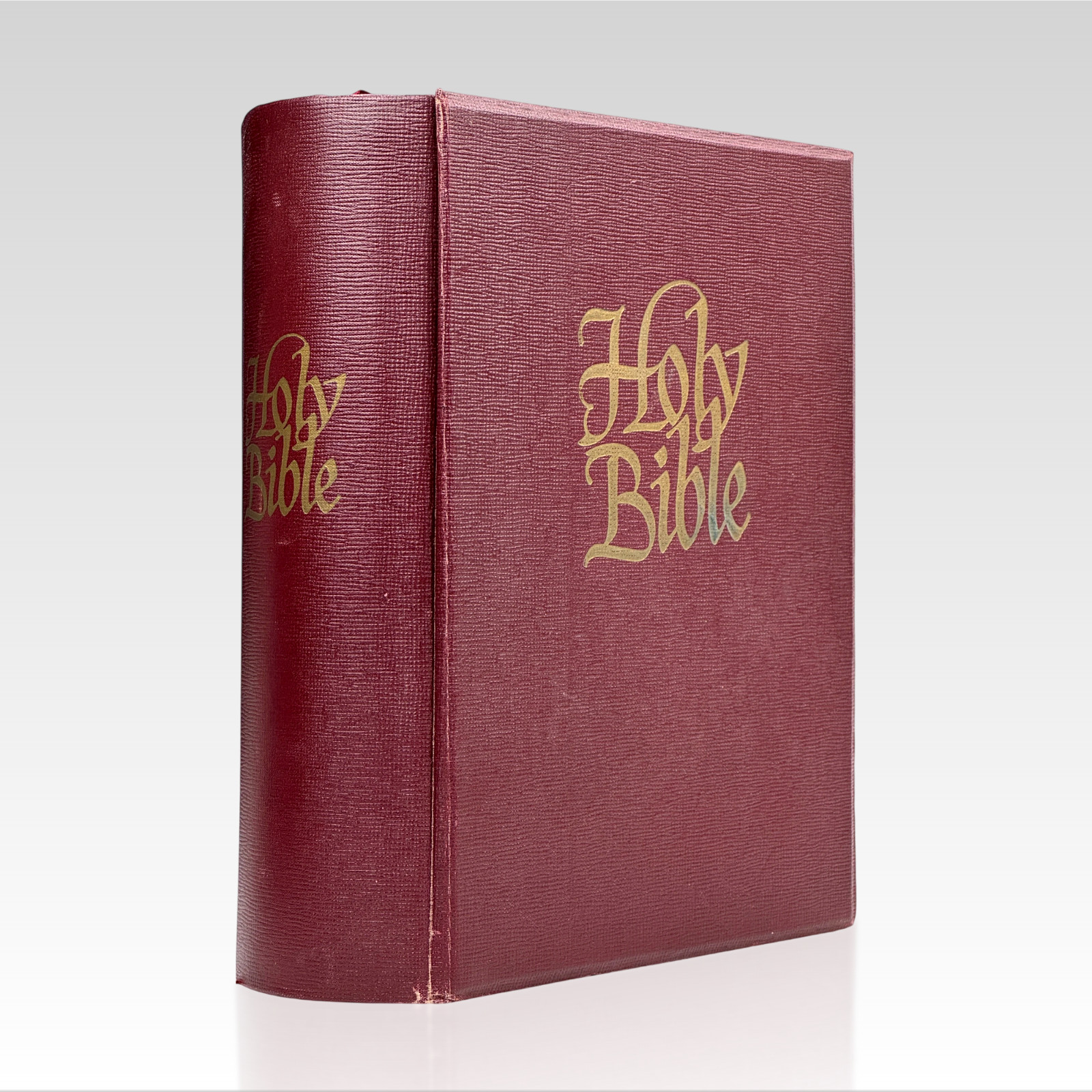 1960 New American Catholic Edition The Holy Bible J. J. Little & Ives Binder