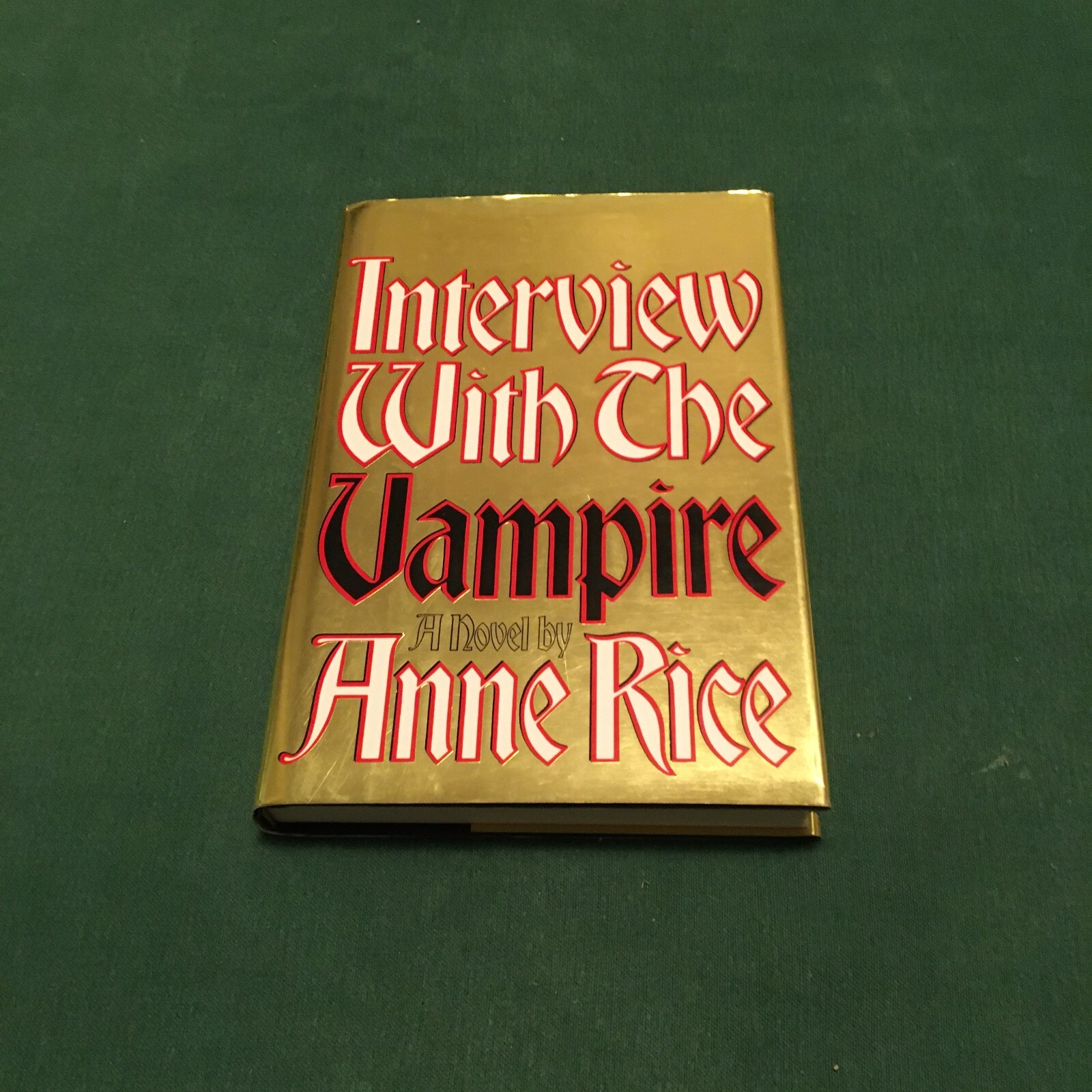 Interview With the Vampire Anne Rice Reissue 1992 Edition 3rd Printing Thus