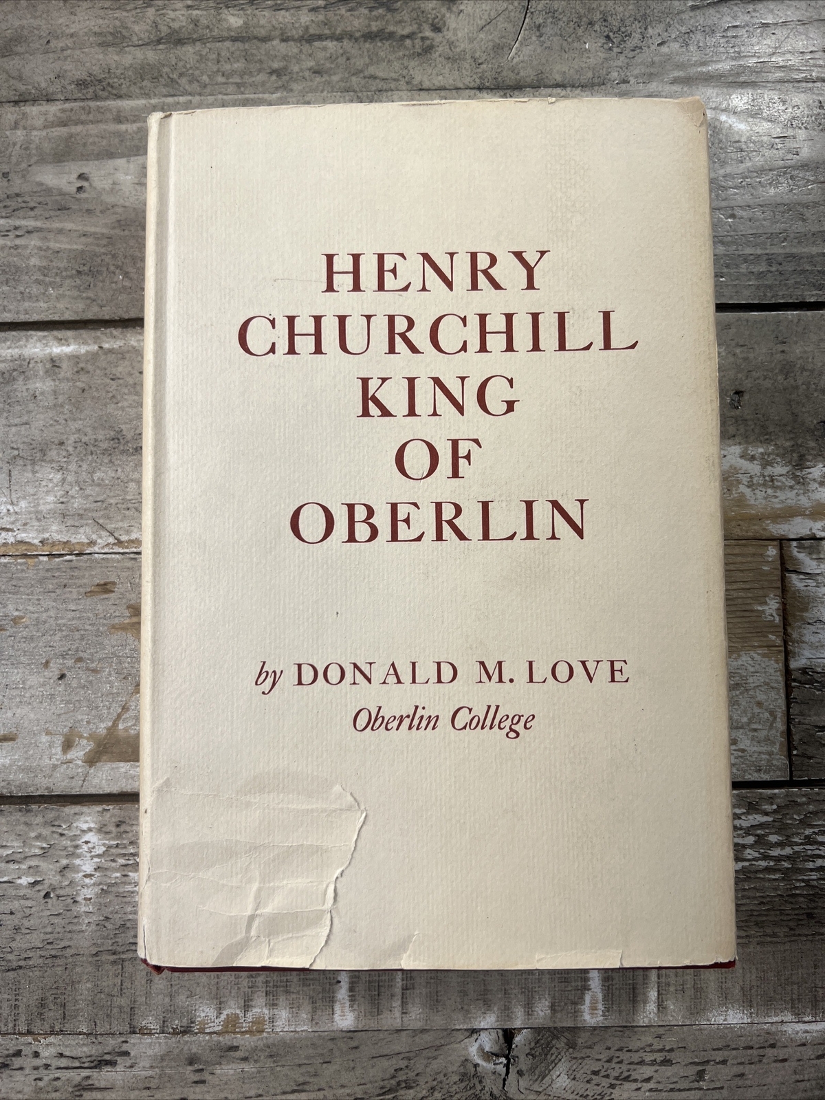 1956 1st ed „Henry Churchill: King of Oberlin (College)“ Signed ++ Signed Letter