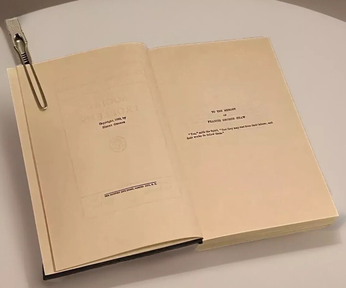 Social Problems Henry George 1930 Doubleday Writings Series Hardcover Economics