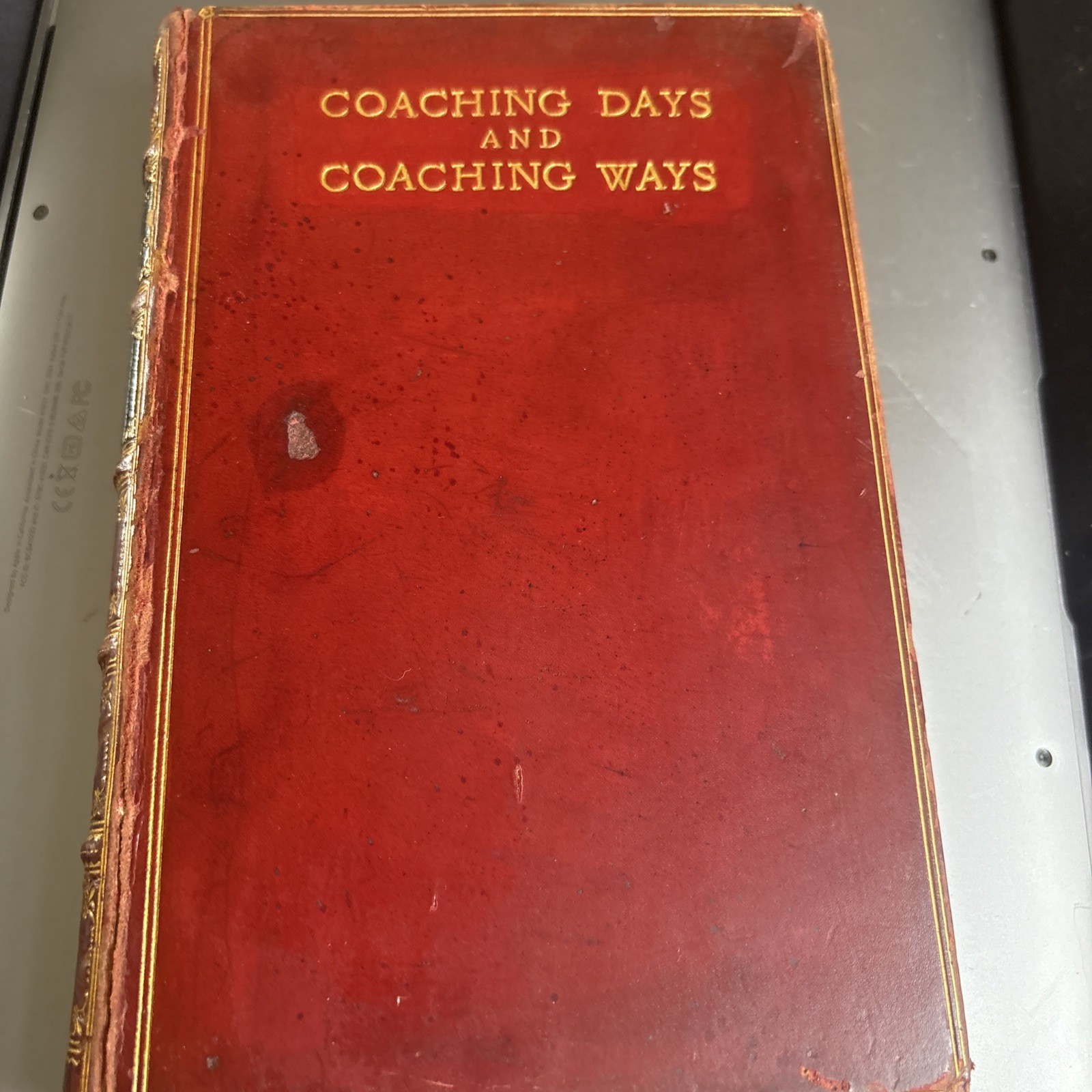 1924 Coaching Days and Coaching Ways Tristram Beautiful Leather Bound