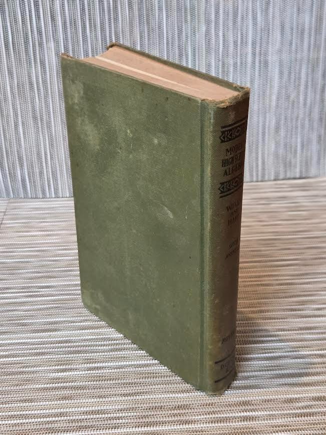 Modern High School Algebra Revised (1928 Textbook) By Wells Hart