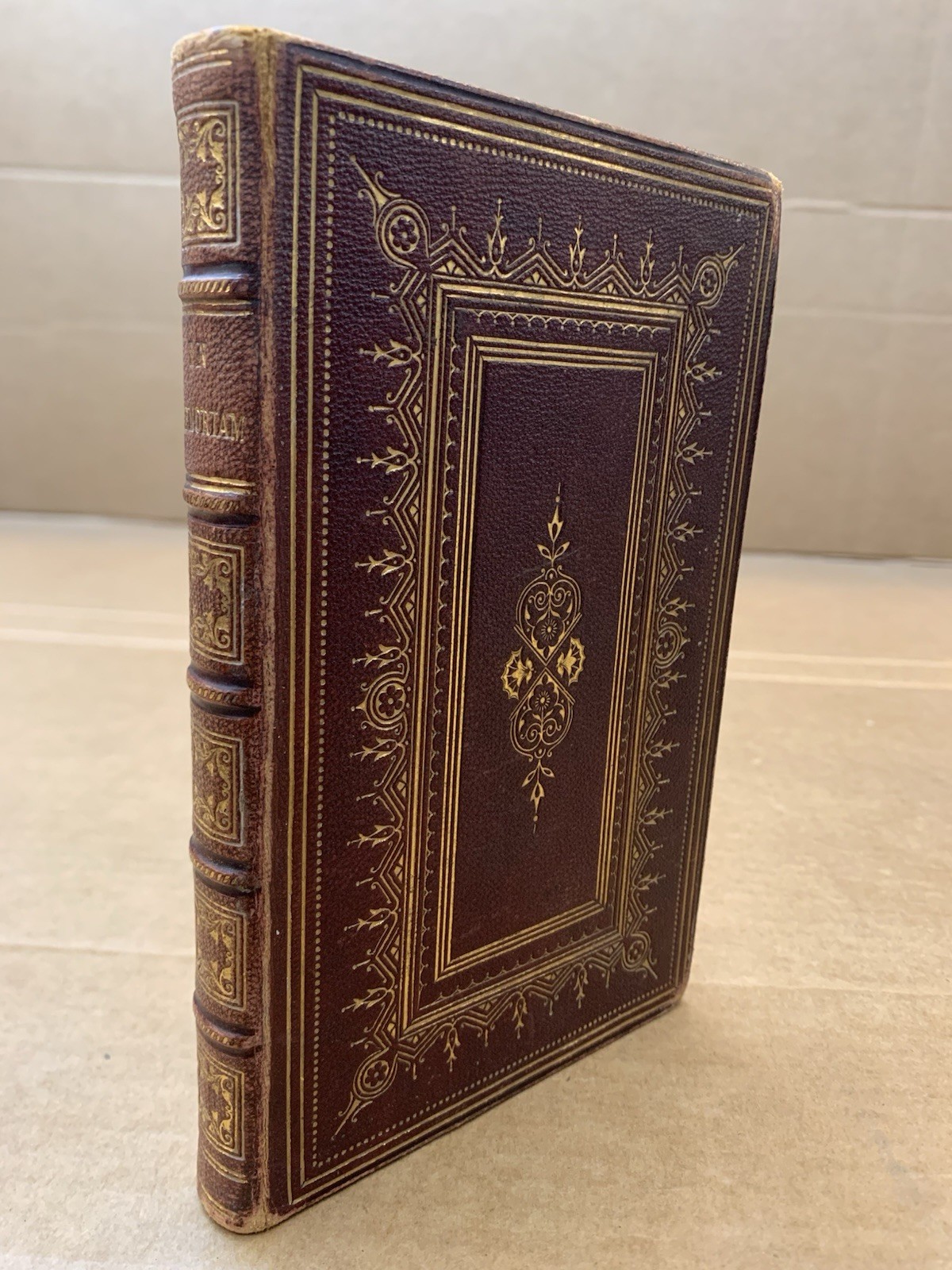 In Memoriam – Anonymous ( Alfred Lord Tennyson) – Antique Hardback – 1856