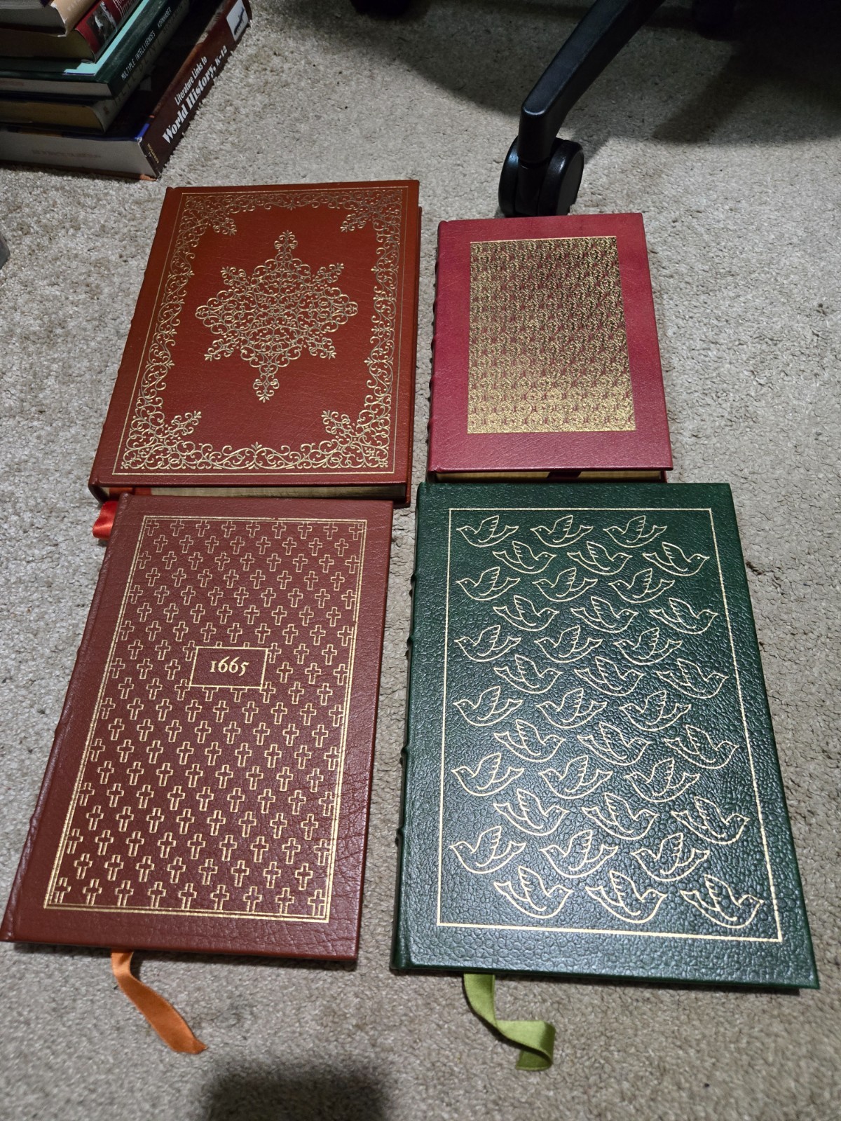 The Easton Press Lot of 4 Books – The Prince A Journal of the Plague Year